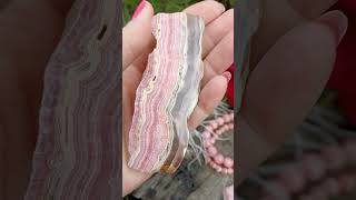 Rodochrozit leštěný plátek AAA 90g