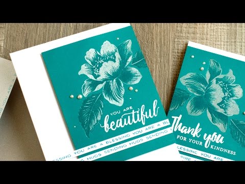 Pearlized Stamp Layering