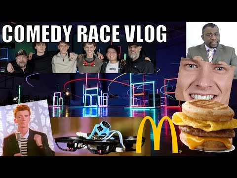 Ich bin mit den schnellsten Fahrern Englands Whoop-Rennen gefahren | Comedy-Vlog