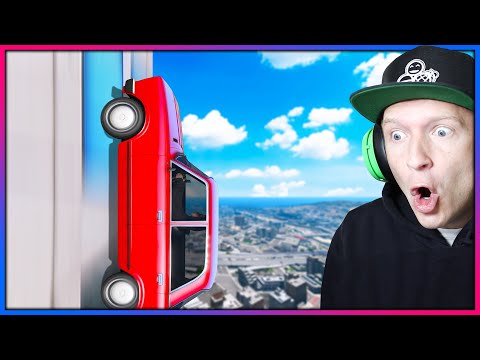 I tried the HARDEST, IMPOSSIBLE, EXTREME Wall Ride Challenge!! (GTA 5 Mods Gameplay)