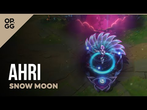 Snow Moon Ahri – OP.GG Skin Review – League of Legends