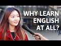 Do The Chinese Care About Learning English Anymore Street Interview