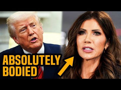 OH NO: Kristi Noem tries the NUREMBERG DEFENSE