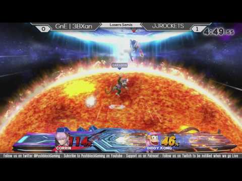 eXposed (Wii U) - GNe | 3BXan(Corrin,Cloud) vs JJROCKETS(Diddy) - Top 32 LR 7