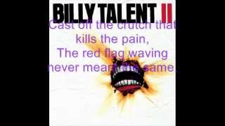 Billy Talent-Red Flag +Lyrics