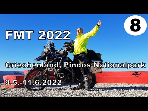 8. Griechenland Pindos Nationalpark, FMT 2022 Solo-Motorradreise über den Balkan zur Türkei