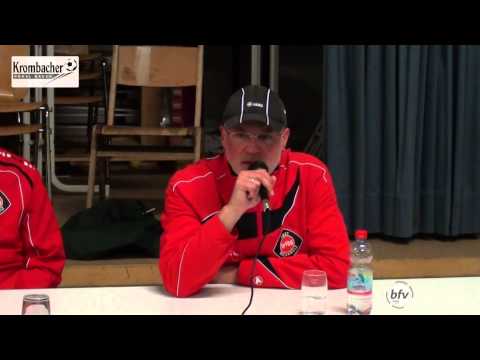 Krombacher Pokal Baden, Halbfinale, SpVgg. Neckarelz vs. FC Nöttingen - Pressekonferenz