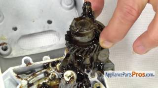 How To: Whirlpool, KitchenAid, Maytag Worm Gear and Bracket Assembly WP240309-2