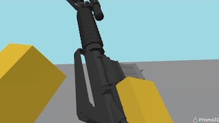 Car-15 animation test (WIP) | Prisma 3d animation