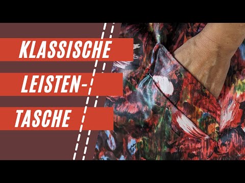 Klassische Leistentasche | Herausfordernd schön | Näh-Tipps vom Profi