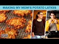 My Mom Teaches Me How To Make Our Family's Potato Latke Recipe • Tasty