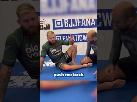 Half guard is a REACTIVE guard feat. Gordon Ryan  #bjjlesson #bjj #bernardofaria