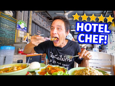 5 Star MARRIOTT HOTEL Chef Cooks STREET FOOD!! 🦑  Crispy Garlic Squid - Out Of This World!!