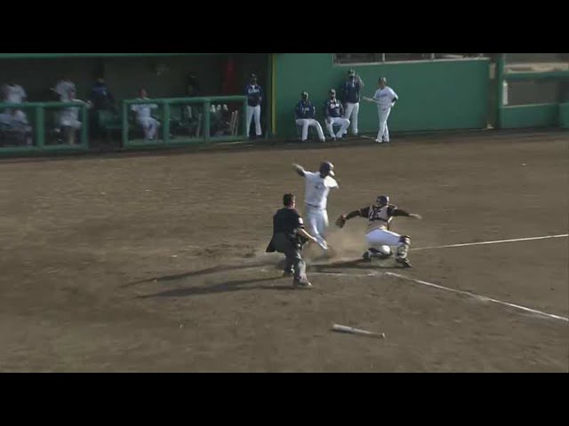 【ファーム】ライオンズ・綱島の好走塁で同点に追いつく!! 2021/4/7 L-F(ファーム)