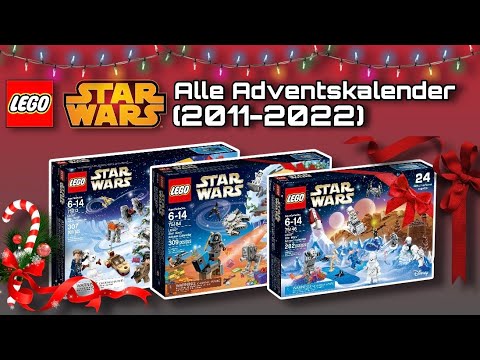 Alle LEGO® Star Wars Adventskalender im Detail! [2011-2022] | Gree