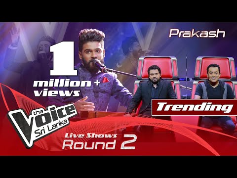 Prakash K. | #Uppena - Nee Kannu Neeli Samudram | Live Shows Rounds 02 | The Voice Sri Lanka