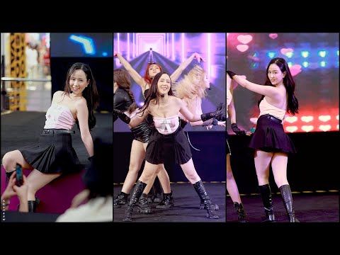 230716 직캠 Chompoo as JISOO(BLACKPINK) cover Pretty Savage @ The Mall Lifestore Thapra Cover Dance