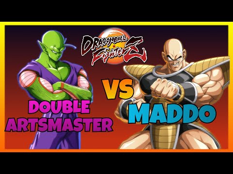 DBFZ - DOUBLEARTSMASTER vs MADDO gameplay (Jiren, Master Roshi, Piccolo vs S. Baby 2, Nappa, Trunks)