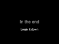 Anthrax - In the End (lyrics in video)