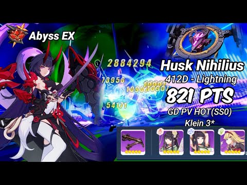 RedLotus D412: Husk Nihilius (Lightning) 821 Pts - GD(Jin - New) PV HOT(SS0) Klein 3* [Honkai 5.8]