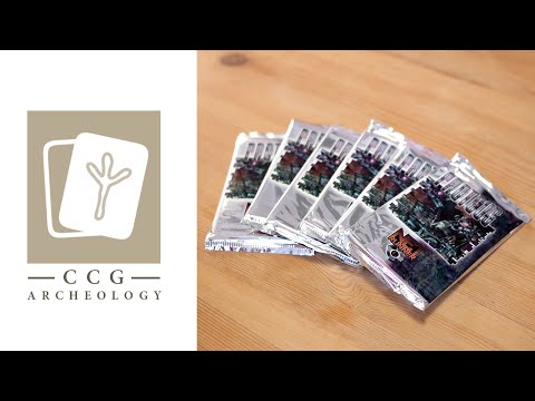 Netrunner CCG Proteus Booster Box Opening/Unboxing (Part 3) - CCG Archeology 