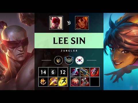 Lee Sin Jungle vs Taliyah: Unstoppable - KR Challenger Patch 14.22