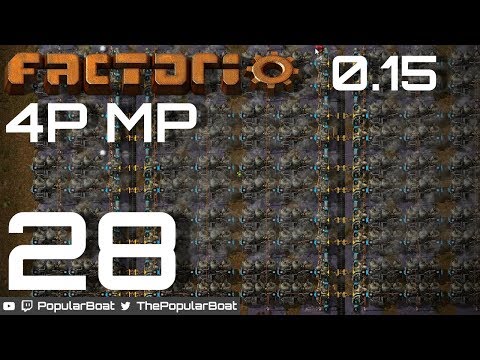 Factorio 0.15 - 4P MP - Part 28 - Expansion of steam power