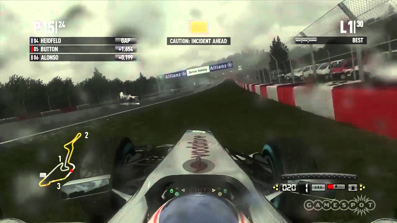 GameSpot Reviews - F1 2011 (Xbox 360)