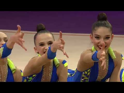 UKRAINE Group UKR 5 Balls FINAL JUNIOR WORLD CHAMPIONSHIP CLUJ-NAPOCA 2023