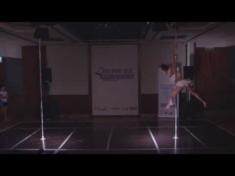 POLE SPORT OPEN CHAMPIONSHIP 2015 - Ivana Stosic 3rd place, female advanced category