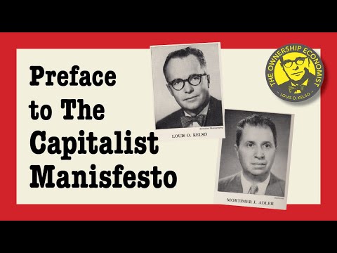PREFACE to The Capitalist Manisfesto