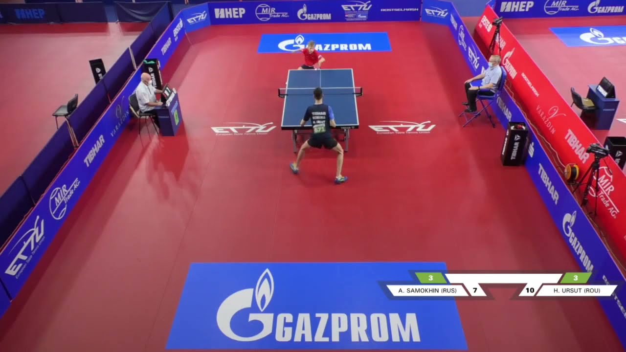 Первенство Европы A.Samokhin(RUS) vs H.Ursut(ROU) лучшие моменты матча.