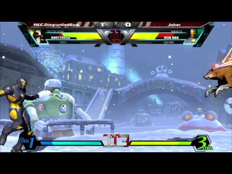 T13 Day 2 - UMVC3 - Losers Bracket Top 16 - A&C Disgruntled Goa vs Joker