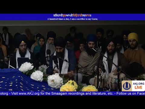 049 Toronto Dec. 2017 - Thursday AM - Bhai Parminder Singh Jee Delhi