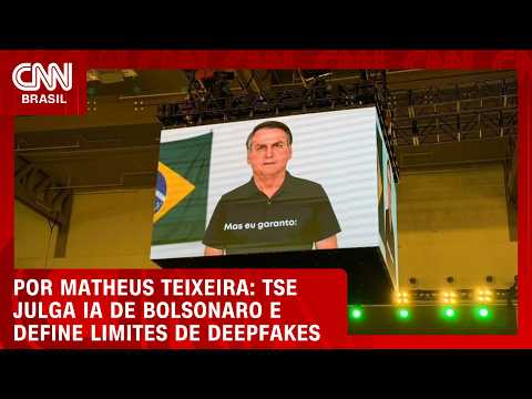TSE pode considerar IA de Bolsonaro como deepfake? Entenda | LIVE CNN