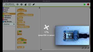 MicroBlocks: How to flash an ESP8266-based board (d1 mini)