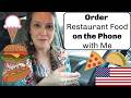 Order Pizza From An American Restaurant