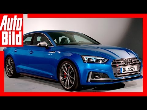 Audi A5/S5 Sportback (2016) Review/ Test - Premiere für die neue Generation