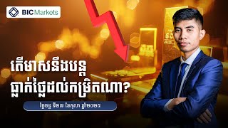 តើមាសនឹងបន្តធ្លាក់ថ្លៃដល់កម្រិតណា? 27/10/2025