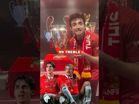 How United’s 99 Treble Cup is at Anfield 😂🏆💀