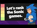 I will now rank the Sonic games.