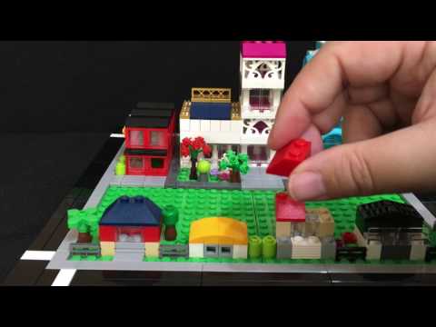 LEGO Micropolis Residential Buildings. Tutorial Tuesday EP 13