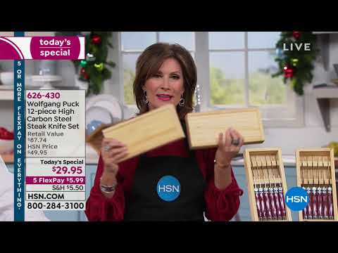 HSN | Chef Wolfgang Puck Holiday Gifts 11.16.2018 - 03 PM