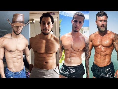 ☀️ handsome men showing their muscular bodies ☀️