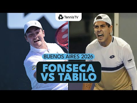 Joao Fonseca vs Alejandro Tabilo THRILLING Encounter 🔥 2026 Buenos Aires Round 2 Highlights