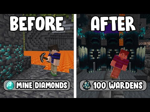 JoofyLooby - Minecraft but ADVANCEMENTS ARE PUNISHMENTS...