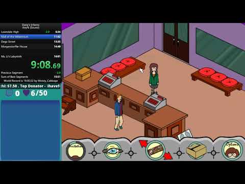 Daria's Inferno Any% PB Speedrun 15:45.42