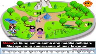 Masaya Kung Sama-sama - Nursery Rhymes | Filipino Children Song (Karaoke)