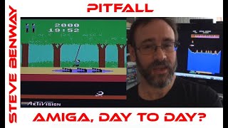 Pitfall on Commodore 64 / Amiga, day to day?