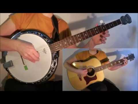 Irish Washerwoman (Banjo & Guitar) - Free Banjo Tab